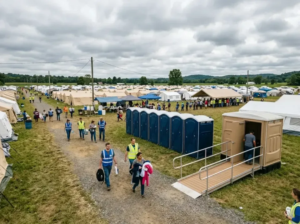 disaster-relief-camp-restrooms-010 — frequently asked questions, Dumpster & Portable Bathrooms Rental in Coal City, IL